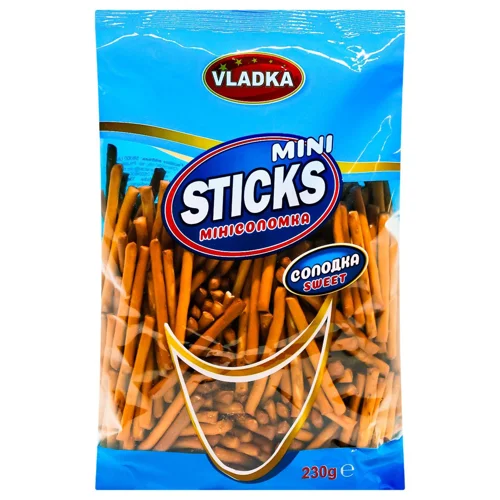 Соломка Vladka Mini солодка 230г