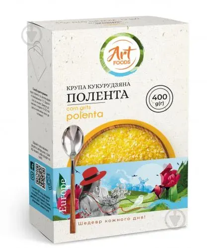 Крупа кукурудзяна Полента 400г ТМ Art Foods