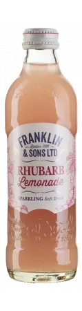 Напій безалкогольний газований Franklin & Sons Лимонад з Ревеню, 0,275л