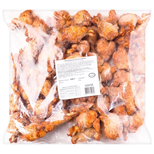 Крило куряче Kurator Apero SLB апетитне заморожене 3кг