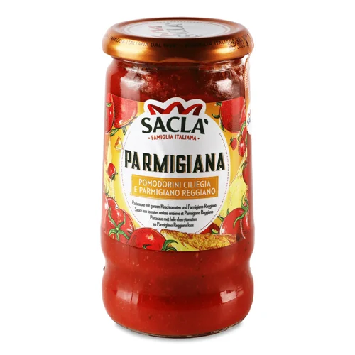 Соус Sacla` Парміджана томатний з паремезаном,350г