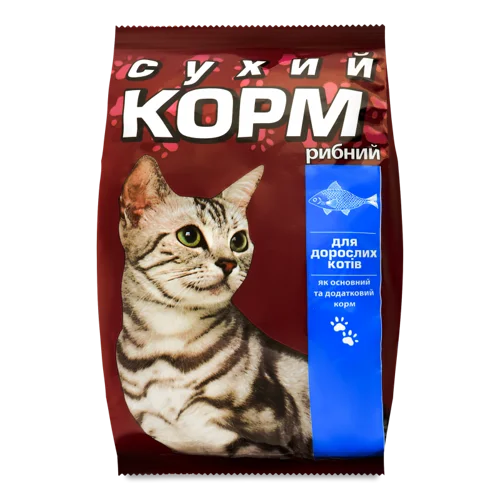 Корм Для Котів Натуральний Рибний, В/ґ, 400 г