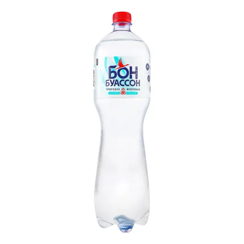 Вода мінеральна Бон Буассон слабогазована 1,5л