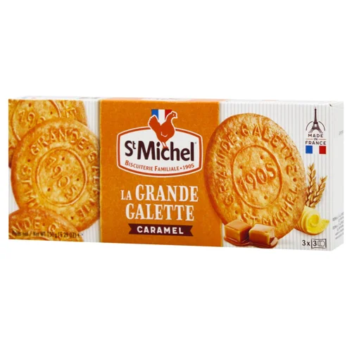 Галети StMichel Grandes Galettess з карамеллю 150г