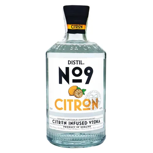 Горілка Distil. №9 Цитрон 40% 0,5л