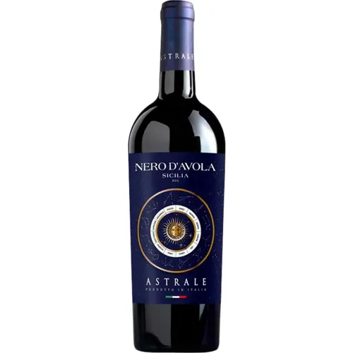 Вино Astrale Nero d`Avola DOC Sicilia червоне сухе 0.75л