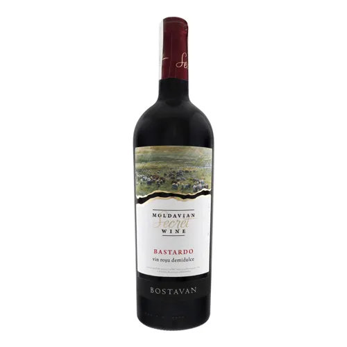 Вино 0.75л 12.5% червоне напівсолодке Bastardo Bostavan