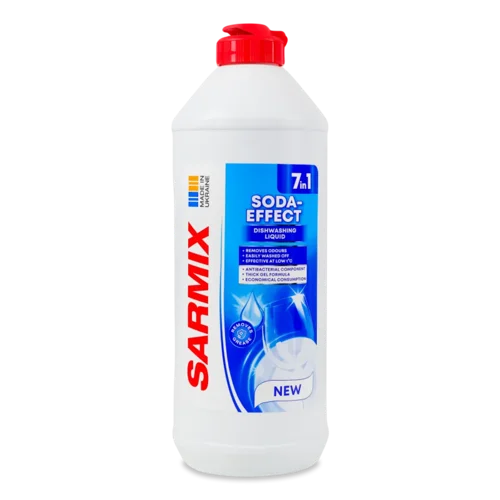 Засіб для миття посуду Sarmix Soda-Effect