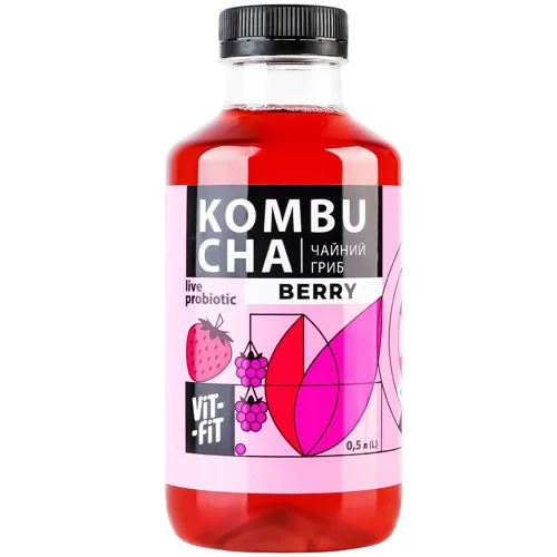 Комбуча Vit-Fit Ягоди 0,5л