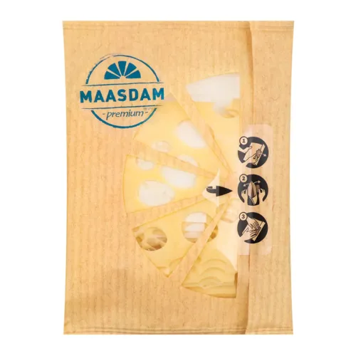 Сир 45% напівтвердий Maasdam Euroser Dairy Group м/у 150г