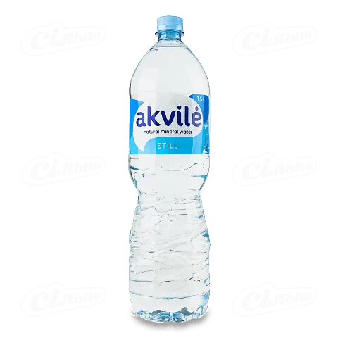 Вода мінеральна Akvile негазована 1,5л