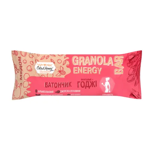 Батончик фруктовий «Годжі Oats&Honey» 40г