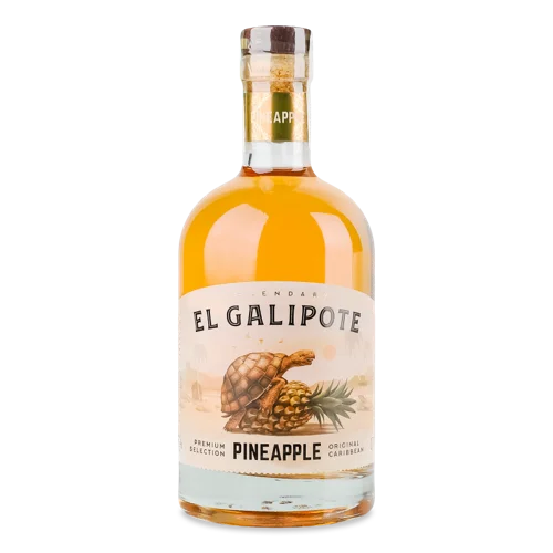 Лікер Вищого Ґатунку Ананас El Galipote, 0.7л, 35%