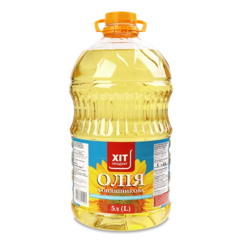 Олія Соняшникова Рафінована Дезодорована Виморожена, П/Пл 5л