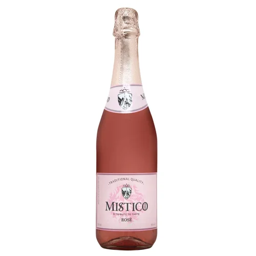 Вино ігристе Mistico рожеве напівсухе 11% 0,75л