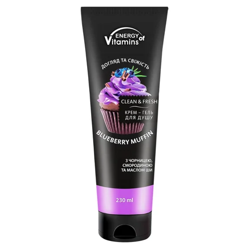 Крем-гель для душу Energy of Vitamins Blueberry Muffin 230мл
