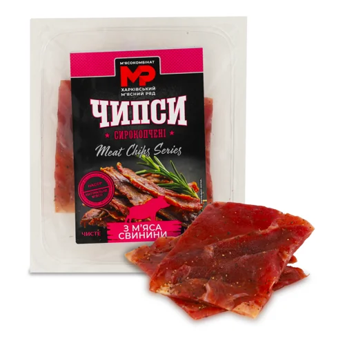 Чипси З М'яса Свинини В/К Харківський М'ясний Ряд, 0.08кг