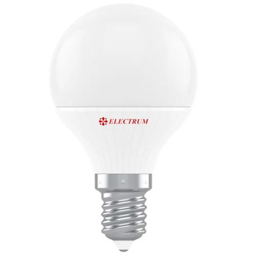 Лампа Electrum світлодіодна сфера D45 6W PA LB-33 Elegant Е14 4000 A-LB-0749
