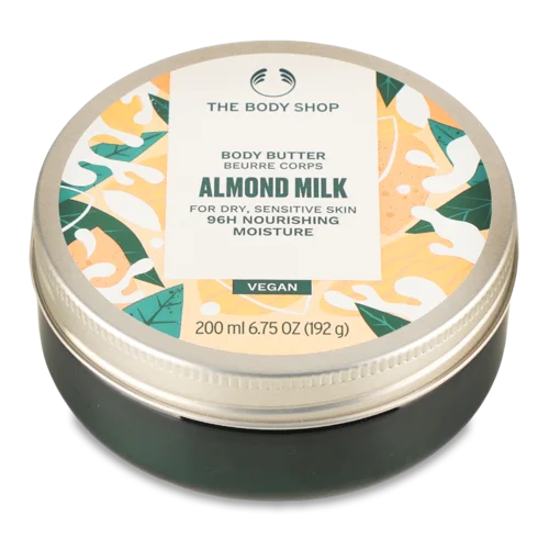 Масло Для Тіла The Body Shop Мигдальне Молочко, Натуральне, Пластикова Пляшка, 200 мл