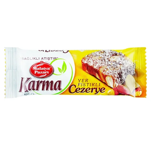 Батончик Malatya Pazari Karma Cazerve з арахісом 50г