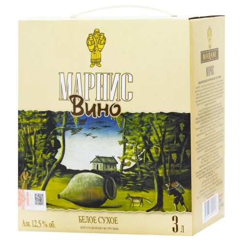 Вино Marani Marnis біле сухе 12,5% 3л