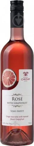 Вино рожеве натуральне солодке Chateau Chizay "ROSE" 0.75л