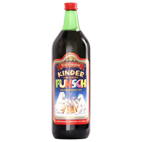 Глінтвейн Huttenglut Kinder Punsch безалкогольний 1л
