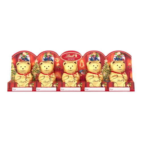 Шоколад молочний «Полярні мишки» Lindt 5х10г