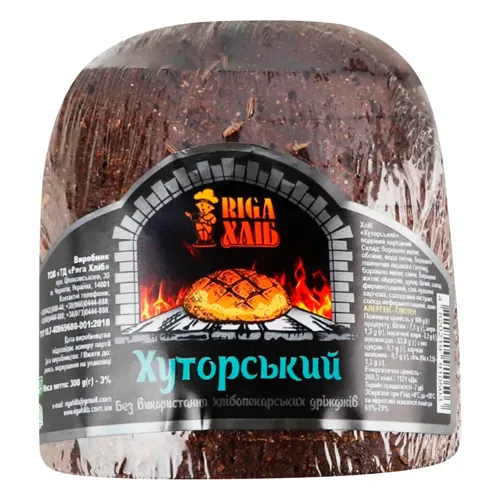 Хліб Ріга Хліб Хуторський 300г