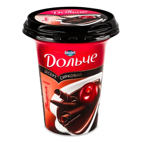 Десерт сирковий Дольче вишня шоколад 3,4% ст, 300г