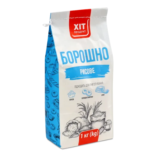 Рисове Борошно Вищого Ґатунку, м/у 1кг