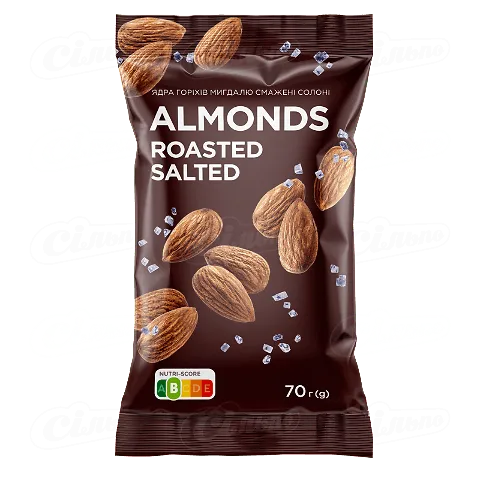 Мигдаль смажені ядра «Премія»® солоні, 70г