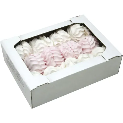 Зефір Вигода біло-рожевий 360г