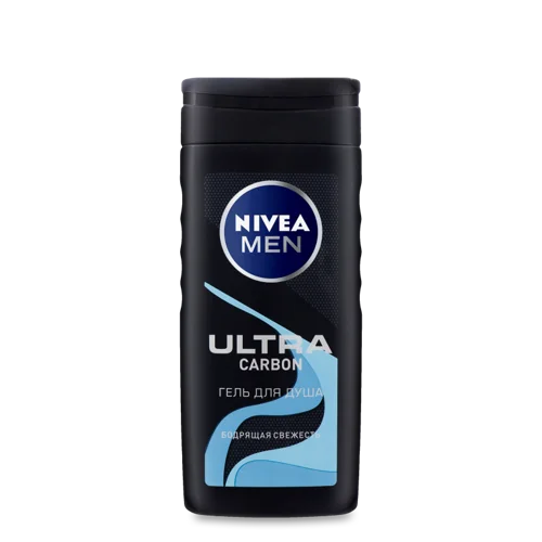 Гель для Душу Nivea Men Ultra Carbon, 250 мл