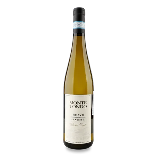 Вино Біле Сухе Соаве Monte Tondo 750мл 12.5% п/пл
