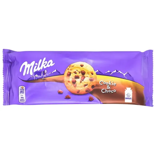 Печиво Milka Choco Cookie з шоколадними краплями 135г