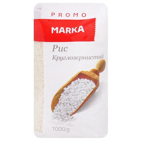 Рис Marka Promo круглозернистий 1кг