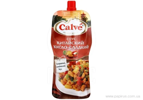 Соус Calve Китайський для м'яса кисло-солодкий, 125г
