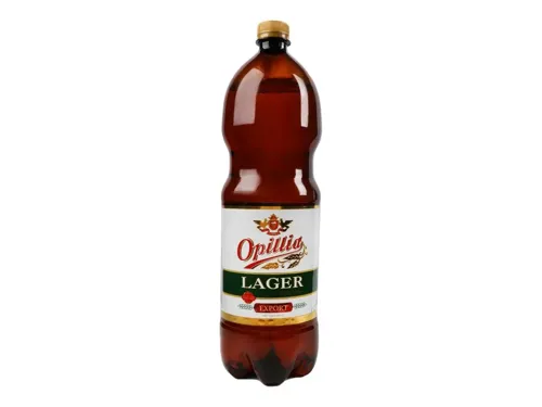Пиво Opillia Lager Export світле пастеризоване 4.4% 1.5л