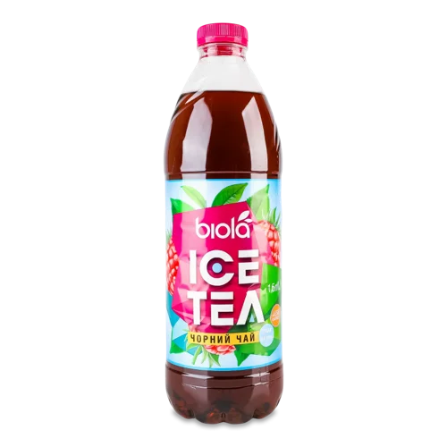 Чай Холодний Чорний Малина, Вищого Ґатунку, П/Пл, 1.5л