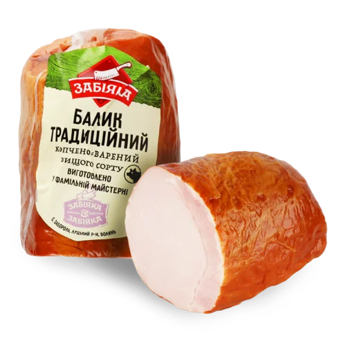 Балик Традиційний Варено-Копчене Забіяка, кг