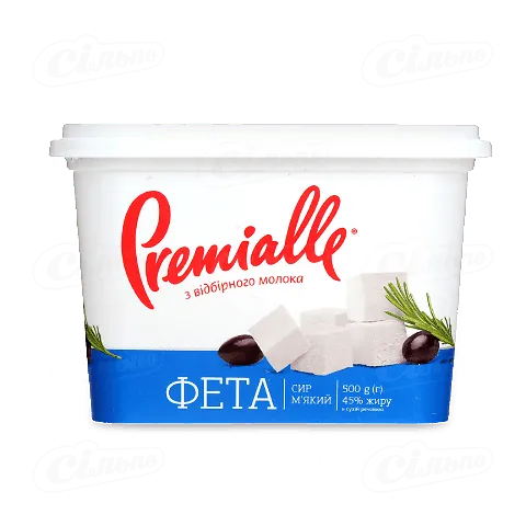 Сир Premialle «Фета» 45%, 500г