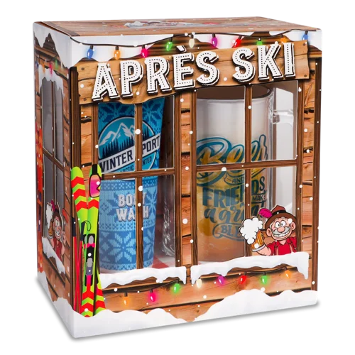 Подарунковий Набір Гель для Душу + Кухоль Пивний Beer Bath Apres Ski Ningbo Yinghua Tanyu, 1шт