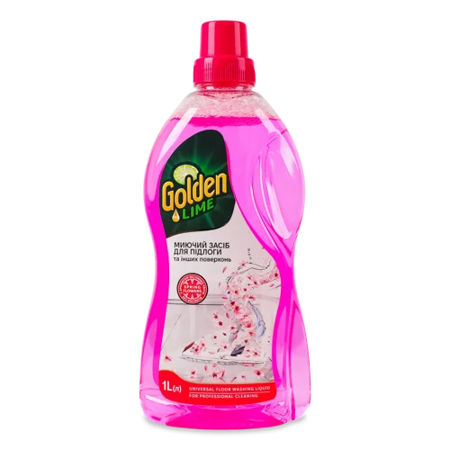 Миючий Засіб Універсальний Весняні Квіти Golden Lime PRO Service 1л
