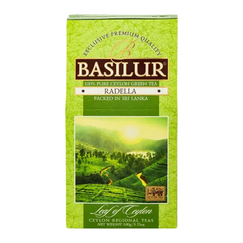 Чай зелений Радела Лист Цейлону Basilur 100г