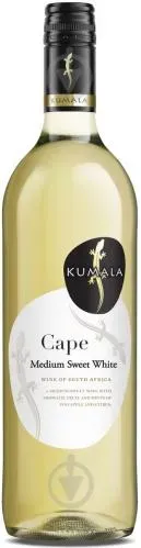 Вино Kumala Cape біле напівсолодке 12% 0,75л