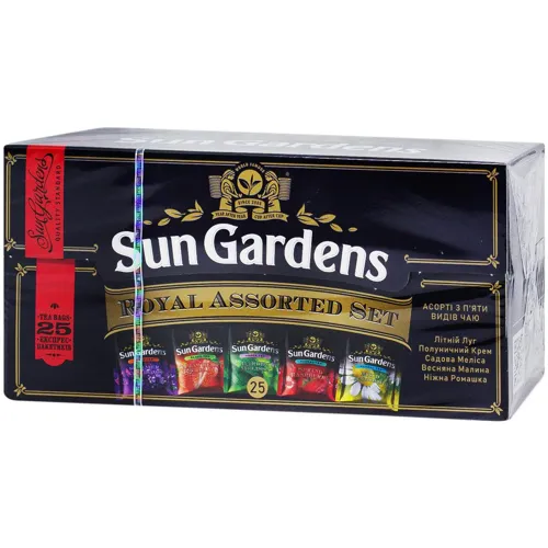 Чай асорті Royal Sun Gard 25 пакетів