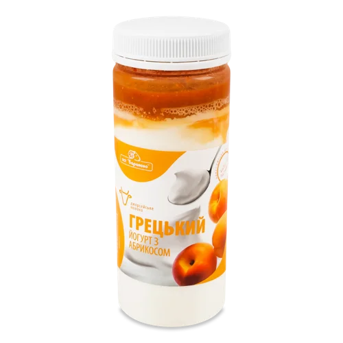 Йогурт 2.5% З Абрикосом Грецький, п/пл 500г