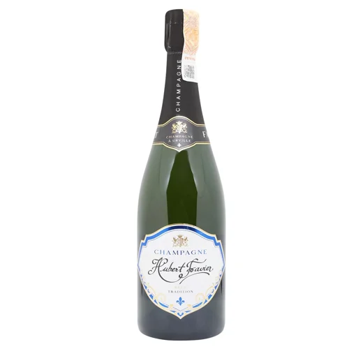 Шампанське Hubert Favier Brut Tradition біле брют 12% 0,75л