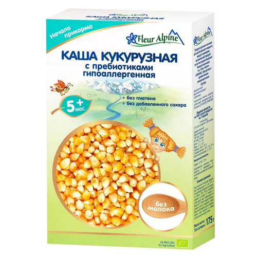 Каша Fleur Alpine кукурудзяна з пребіотиками 175г